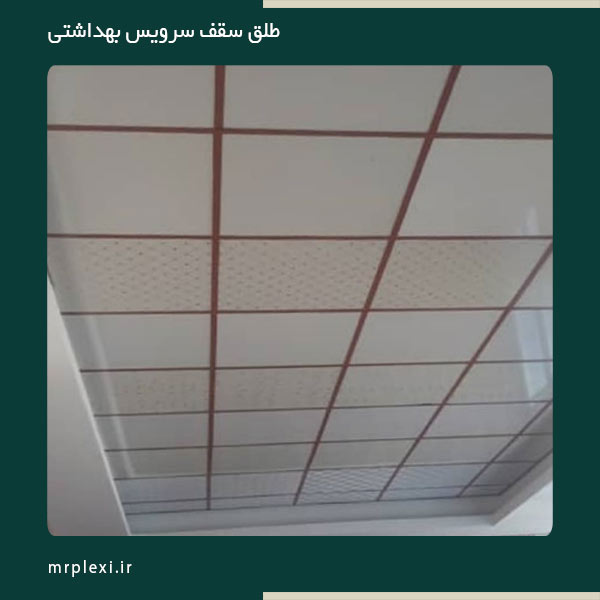 طلق سقف سرویس بهداشتی